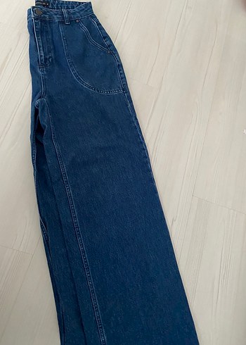 Trendyol & Milla Lacivert Midi Kadın Denim Pantolon