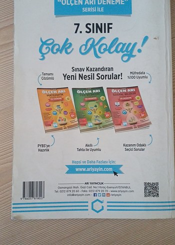  Akıllı Matematik Atölyem 7. Sınıf Soru Bankası