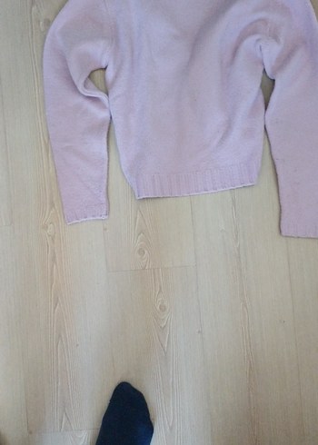 Kadın Mor Düğmeli Bolero - Görsel 2