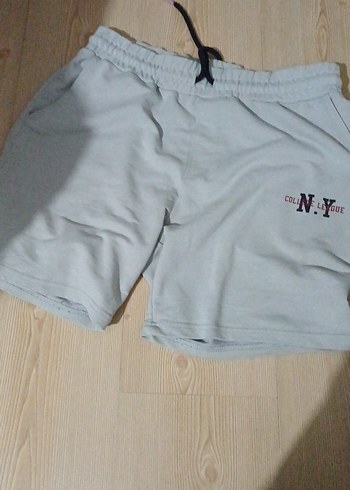 Beyaz Mini Hamile Şortu - Görsel 2