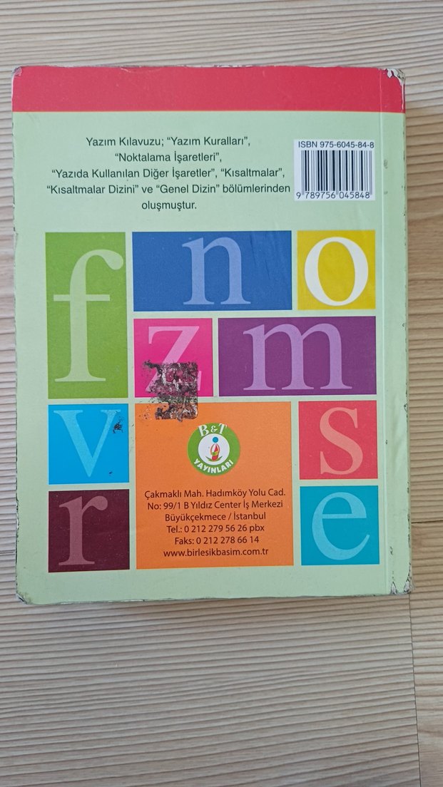 Yazım Kılavuzu Kitabı - Görsel 2