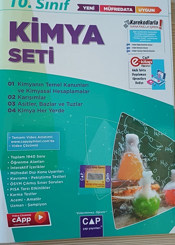 Kimya Seti 10. Sınıf - Temel Kanunlar ve Karışımlar