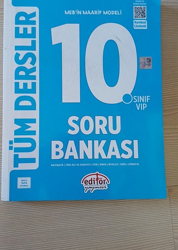 10. Sınıf VIP Soru Bankası - Editor Yayınları