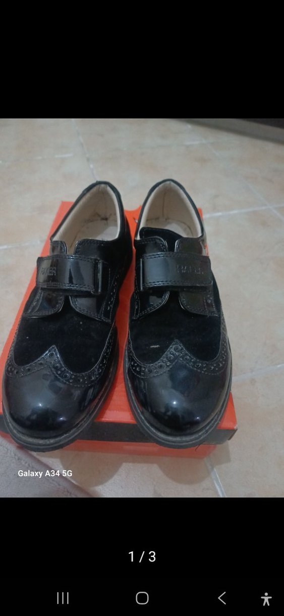 Siyah Tokalı Erkek Çocuk Özel Ayakkabı - Görsel 3