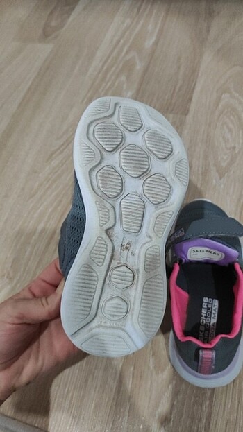 27 Beden gri Renk 27 numara Skechers go run Spor ayakkabısı