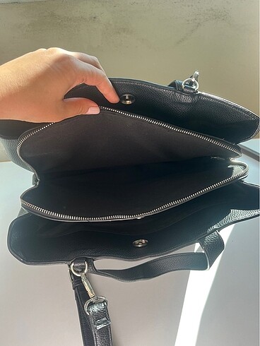 Stradivarius Siyah tote çanta
