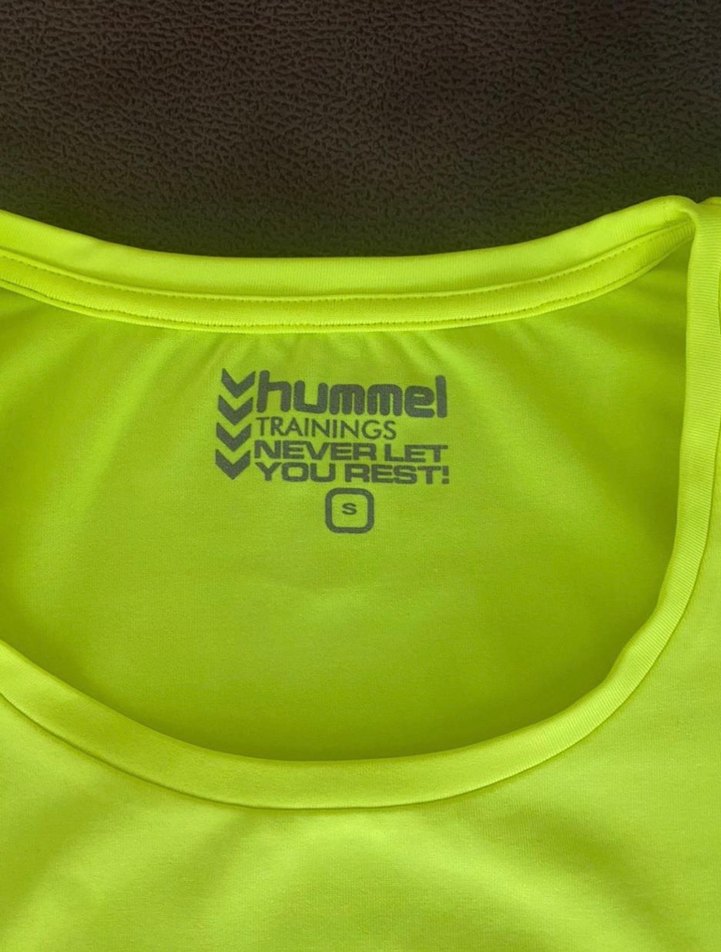 Hummel yeşil Kadın  Antrenman Tişörtü - Görsel 3