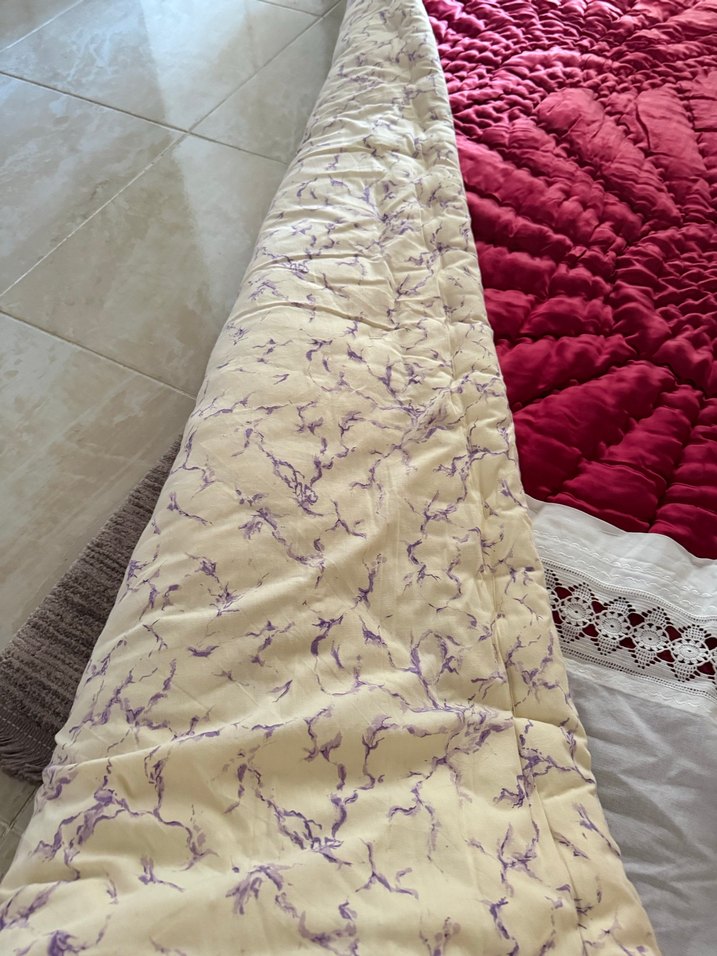 Çeyizlik yün yorgan - Görsel 3