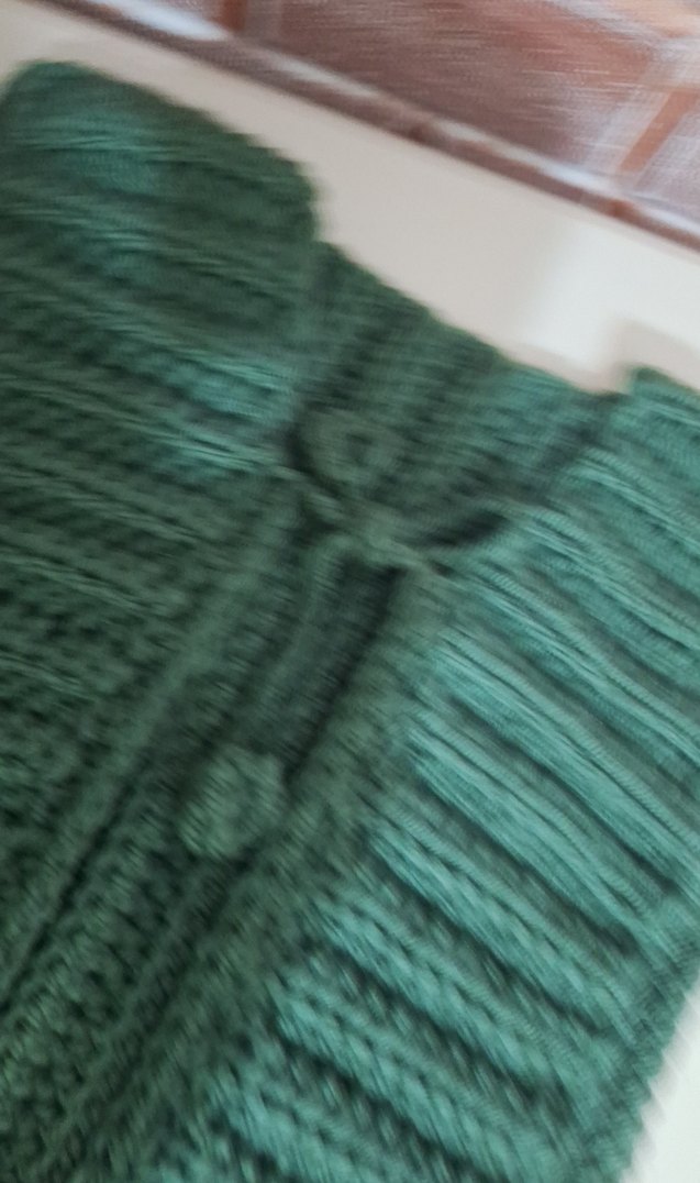 Kız Çocuk Bohem Örgü Yelek - Görsel 5