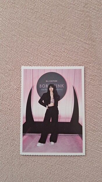 Diğer Blackpink bornpink photocard