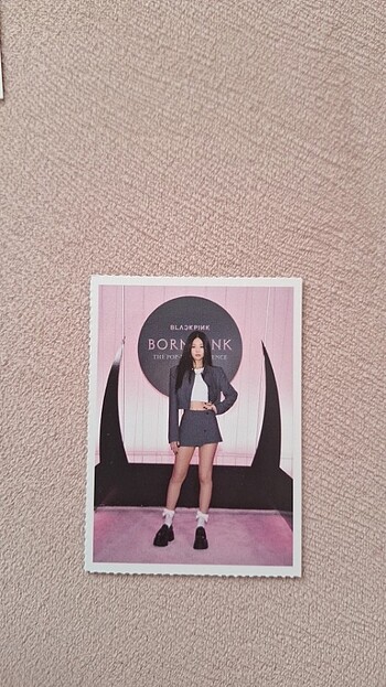 diğer Beden Blackpink bornpink photocard