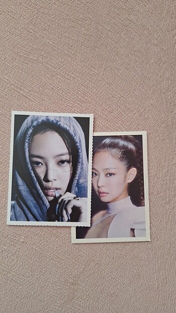 Blackpink Jennie photocard (2 adet)