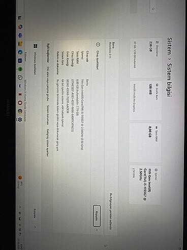 Huawei Laptop Bilgisayar