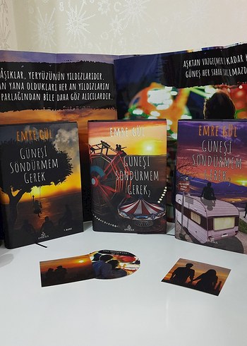 Emre Gül - Güneşi Söndürmem Gerek Roman Seti