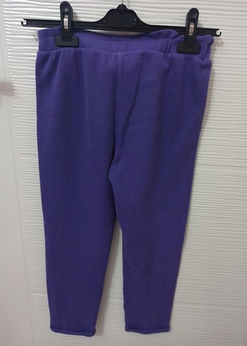 Kız Çocuk Mor Rahat Kesim Sweatpant - Görsel 2