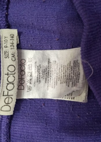 Kız Çocuk Mor Rahat Kesim Sweatpant - Görsel 3