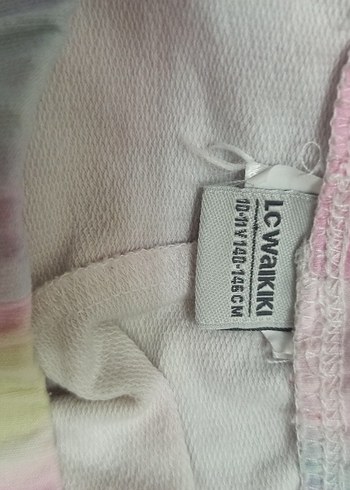 Kız Çocuk Pastel Batik Desenli Tayt - Görsel 3