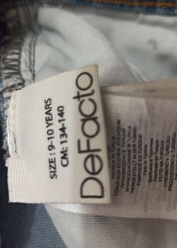 Kız çocuk Jean şort - Görsel 5