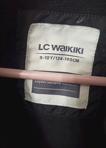 Kız Çocuk Siyah Kürklü Kaban - Görsel 3