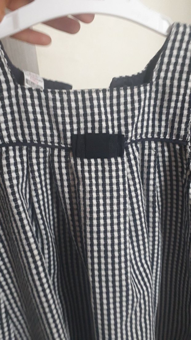 Kareli Kız Çocuk Elbise - Görsel 4