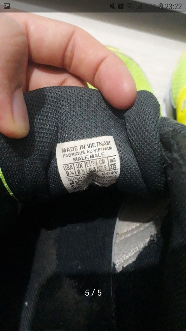 Reebok Sarı Erkek Spor Koşu Ayakkabısı - Görsel 5