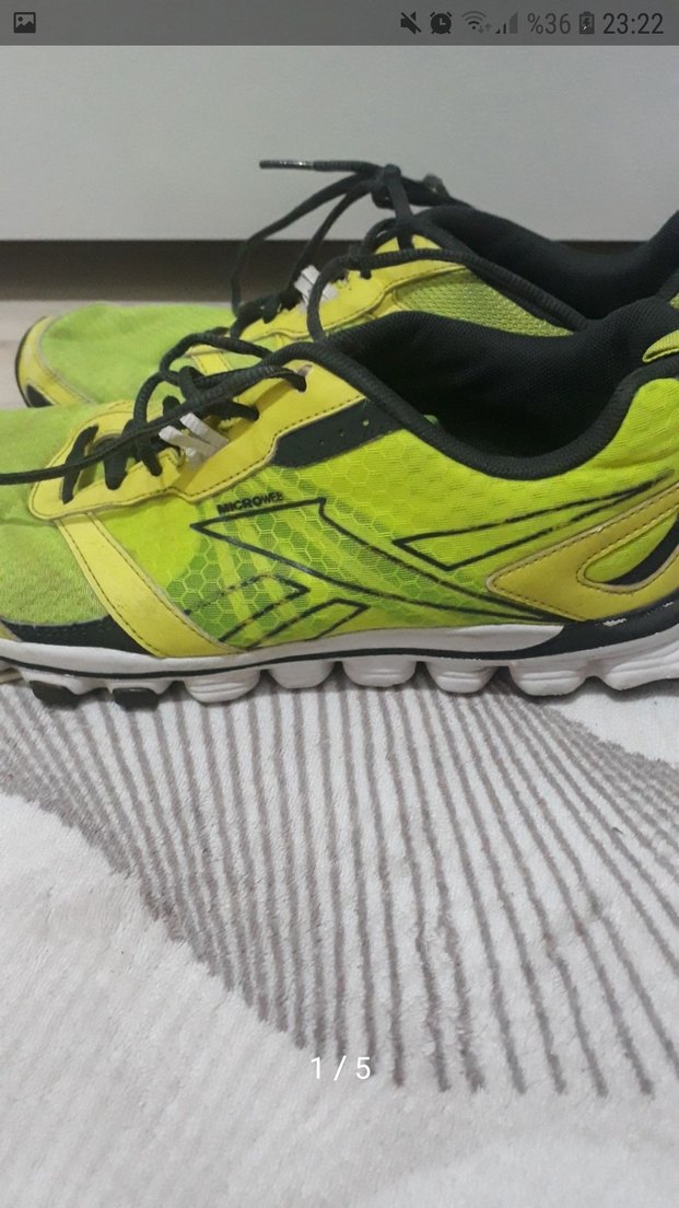 Reebok Sarı Erkek Spor Koşu Ayakkabısı - Görsel 2