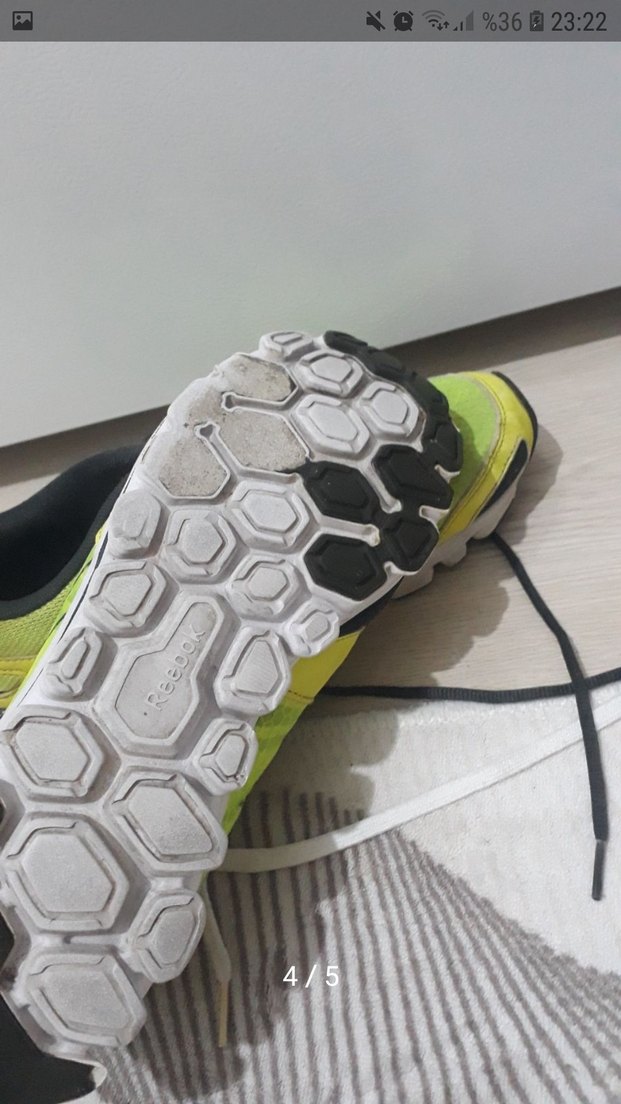 Reebok Sarı Erkek Spor Koşu Ayakkabısı - Görsel 4