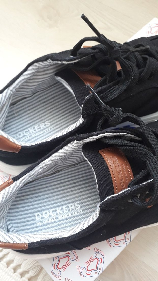 Siyah Baskılı Bağcıklı Erkek Spor Ayakkabı - Görsel 3