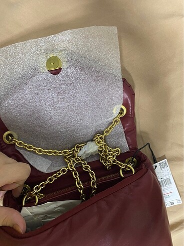  Beden bordo Renk Cherry Mango Çanta