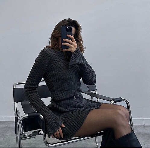 H&M Hm muadili triko elbise