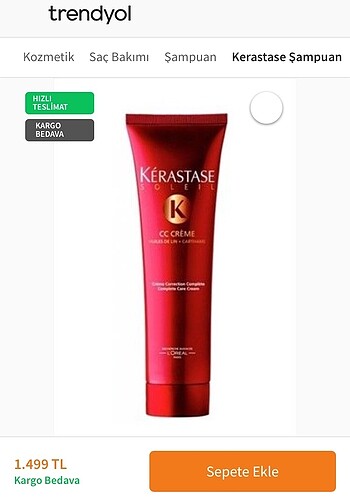 Kerastase Hair Soleil Cc Cream 50 ml