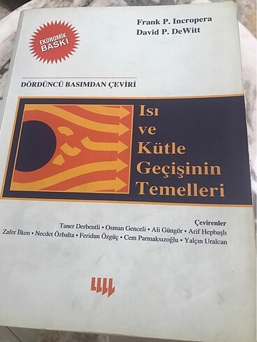 Isı ve Kütle Geçişinin Temeller