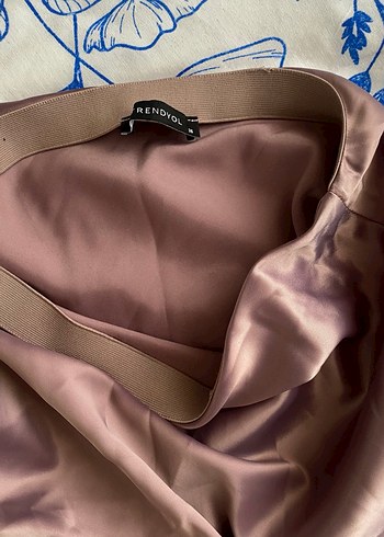 Bej Midi Kadın Uzun Etek - Görsel 2