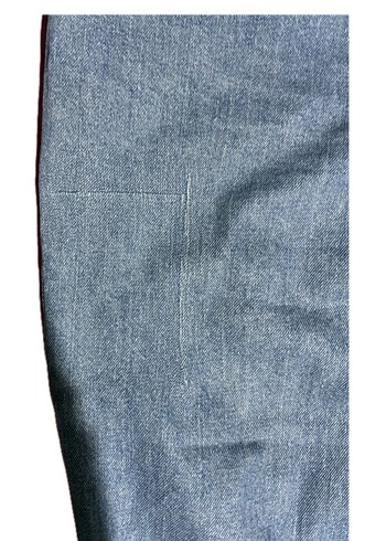 Mavi Midi Denim Kadın Jean Pantolon - Görsel 2