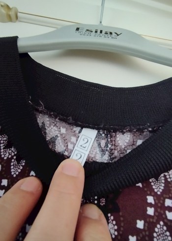 Bordo Desenli Örme Bohem Uzun Elbise - Görsel 4