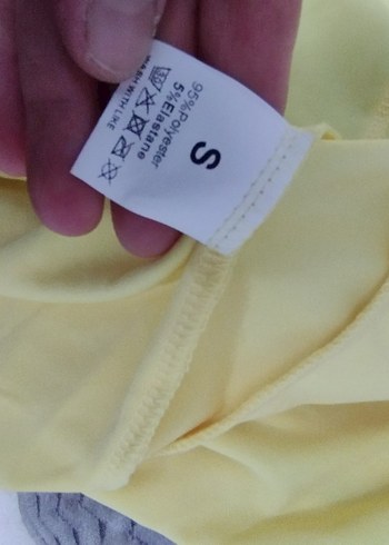 Sarı Nakışlı Uzun Abiye Elbise - Görsel 4