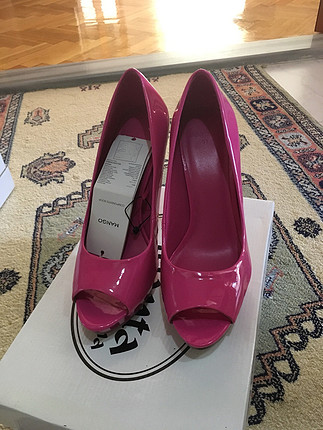 Mango Pembe ayakkabı