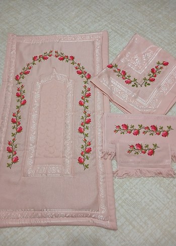 Pembe Nakışlı çeyiz seti - Görsel 2
