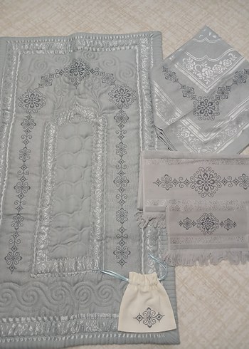 Gri Nakışlı 5 li Set - Görsel 2