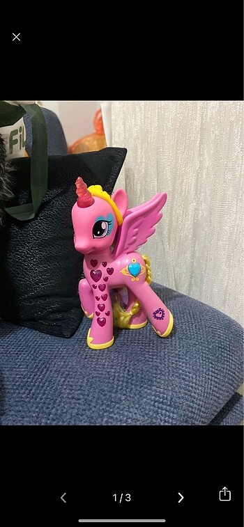Sesli ışıklı pony