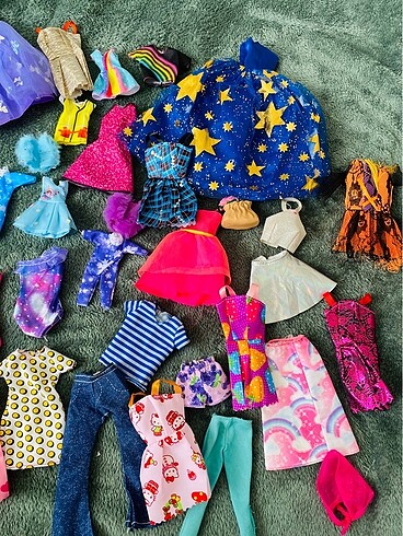  Beden Renk Toplu barbie elbise