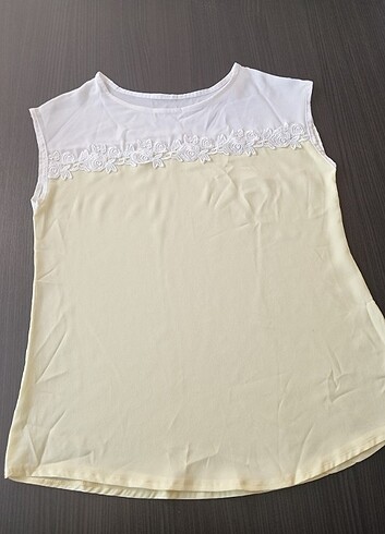 Açık sarı bluz