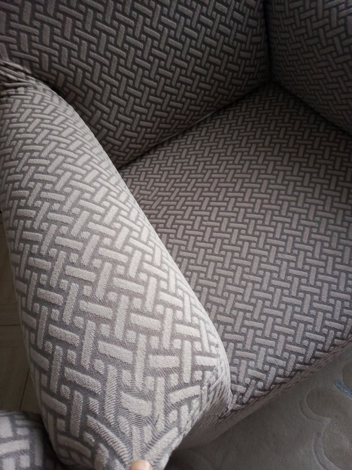 Bej Desenli Modern Koltuk Örtüsü - Görsel 4