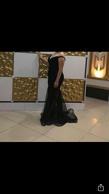 44 Beden Gece elbisesi
