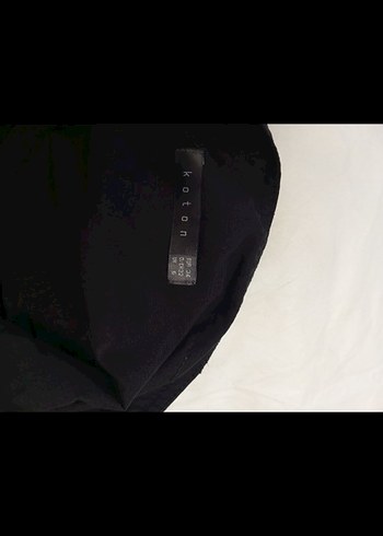 Siyah Mini Hamile Etek - Görsel 4