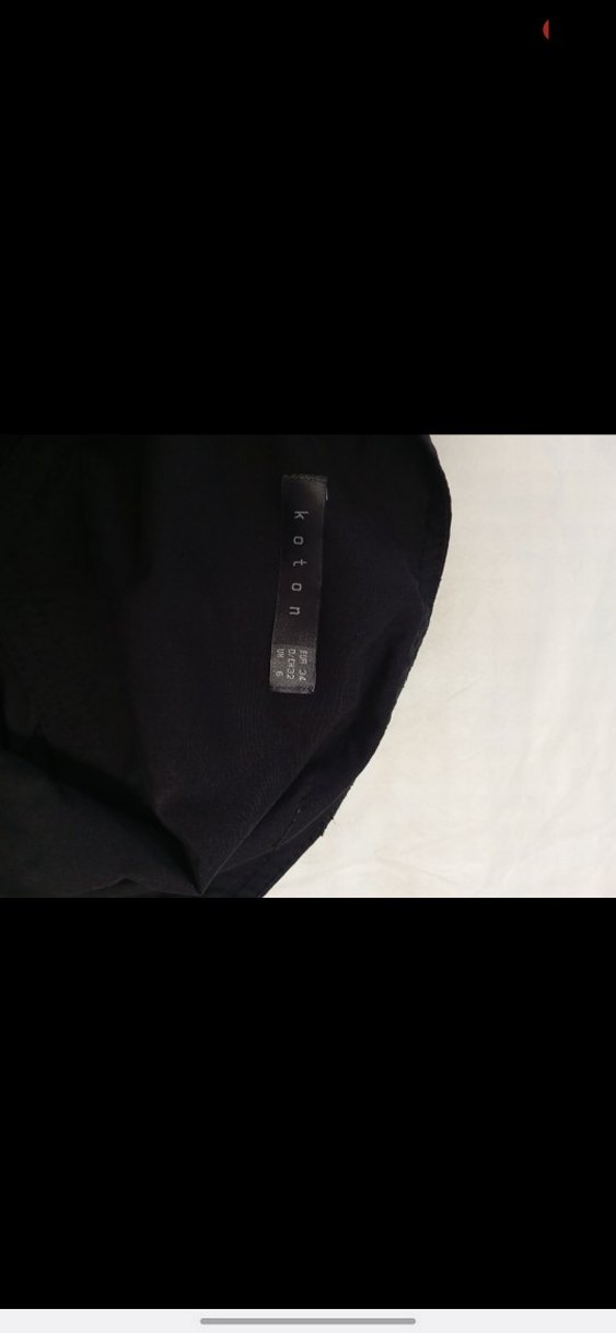 Siyah Mini Hamile Etek - Görsel 4