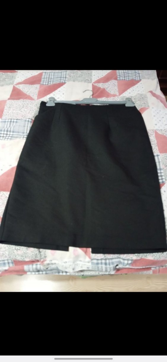 Kadın Siyah Midi Kalem Etek - Görsel 3