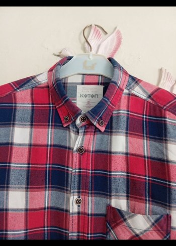 Erkek Ekose Uzun Kollu Gömlek - Görsel 3