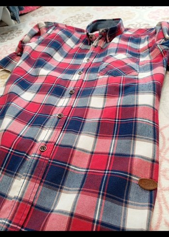 Erkek Ekose Uzun Kollu Gömlek - Görsel 5