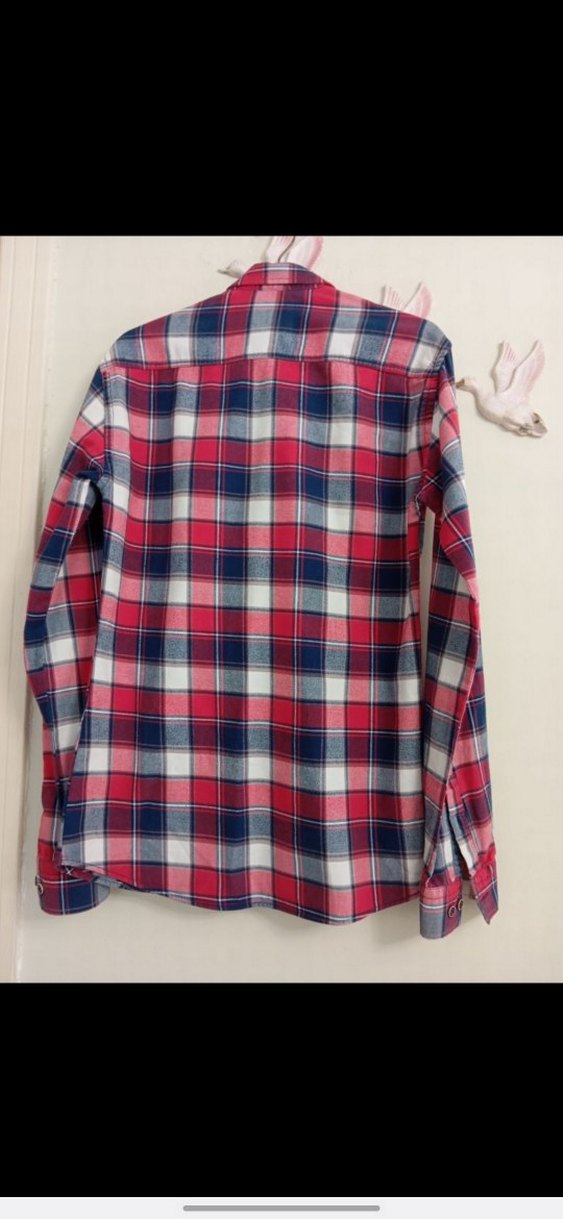 Erkek Ekose Uzun Kollu Gömlek - Görsel 4